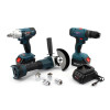 Набір 3в1 BOSCH 36V (шуруповерт GSR 120-Li + болгарка GWX36V-10C PRO + гайковерт DCDR360-Li PRO)