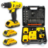 Шуруповерт акумуляторний DeWalt DCD791 (24В, 5 А/год) та набір інструментів у футлярі