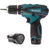 Шуруповерт Makita DF330DWE 12V Li-ion, 3Ah з набором інструментів