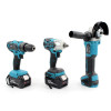 Набір 3в1 Makita 36V (ударний шуруповерт DTW485 + болгарка 9237CB + гайковий ключ DTW301)