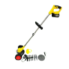 Тример акумуляторний DeWalt DCMST156N (48V, 6AH) на колесиках 2 АКБ