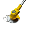 Тример акумуляторний DeWalt DCMST156N (48V, 6AH) на колесиках 2 АКБ
