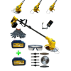 Тример акумуляторний DeWalt DCMST156N (48V, 6AH) на колесиках 2 АКБ