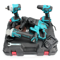 Комплект 4в1 акумулятор Makita 36V (Шуруповерт DDF484 + Болгарка DGA504 + Перфоратор DHR202 + Гайковерт DTW301)