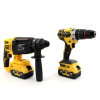 Комплект 3в1 акумулятор DeWalt 36V (Перфоратор DeWalt DCH133NT + Шуруповерт DeWalt DCD996 + Кутова шліфмашина DeWalt DCG409)