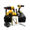 Комплект 3в1 акумулятор DeWalt 36V (Перфоратор DeWalt DCH133NT + Шуруповерт DeWalt DCD996 + Кутова шліфмашина DeWalt DCG409)