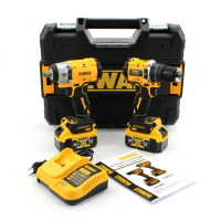 Комплект 2в1 акумулятор DeWalt 36V (Гайковерт DCF922 + Шуруповерт DCD996)