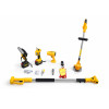 Набір садовий 5в1 DeWalt (DCM160N, DCMPP540P1, DCMST156N, повітродувка, подовжувач) 
