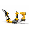 Набір садовий 5в1 DeWalt (DCM160N, DCMPP540P1, DCMST156N, повітродувка, подовжувач) 