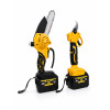 Набор для сада DeWalt 48V 3в1 (2 цепи, секатор DCMPP540P1+DCM160N пила+телескоп 2,6м)