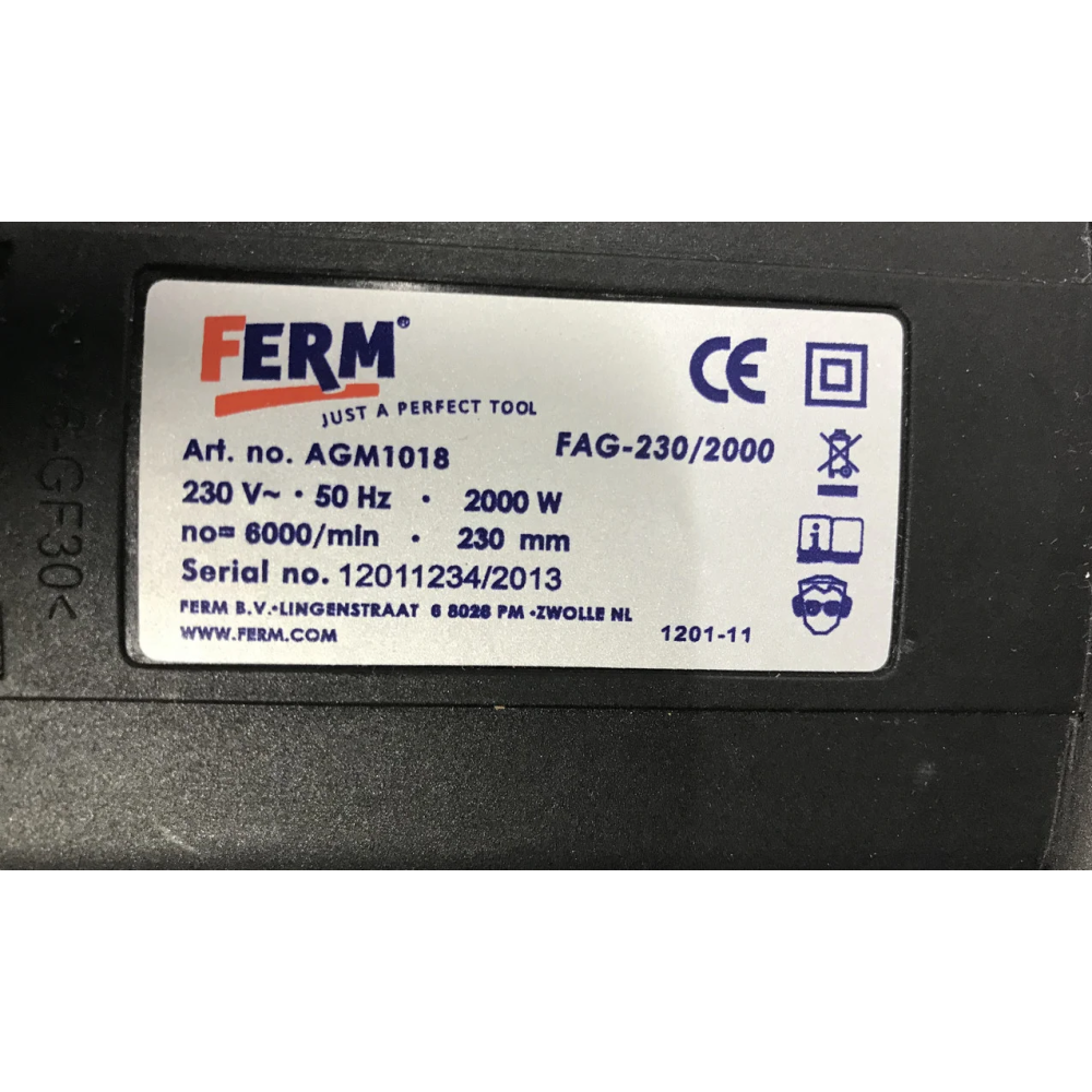 Болгарка FERM FAG-230