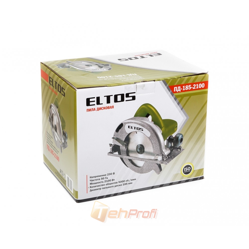 ПИЛА ДИСКОВА (ЦИРКУЛЯРНА) ELTOS ПД-185-2100