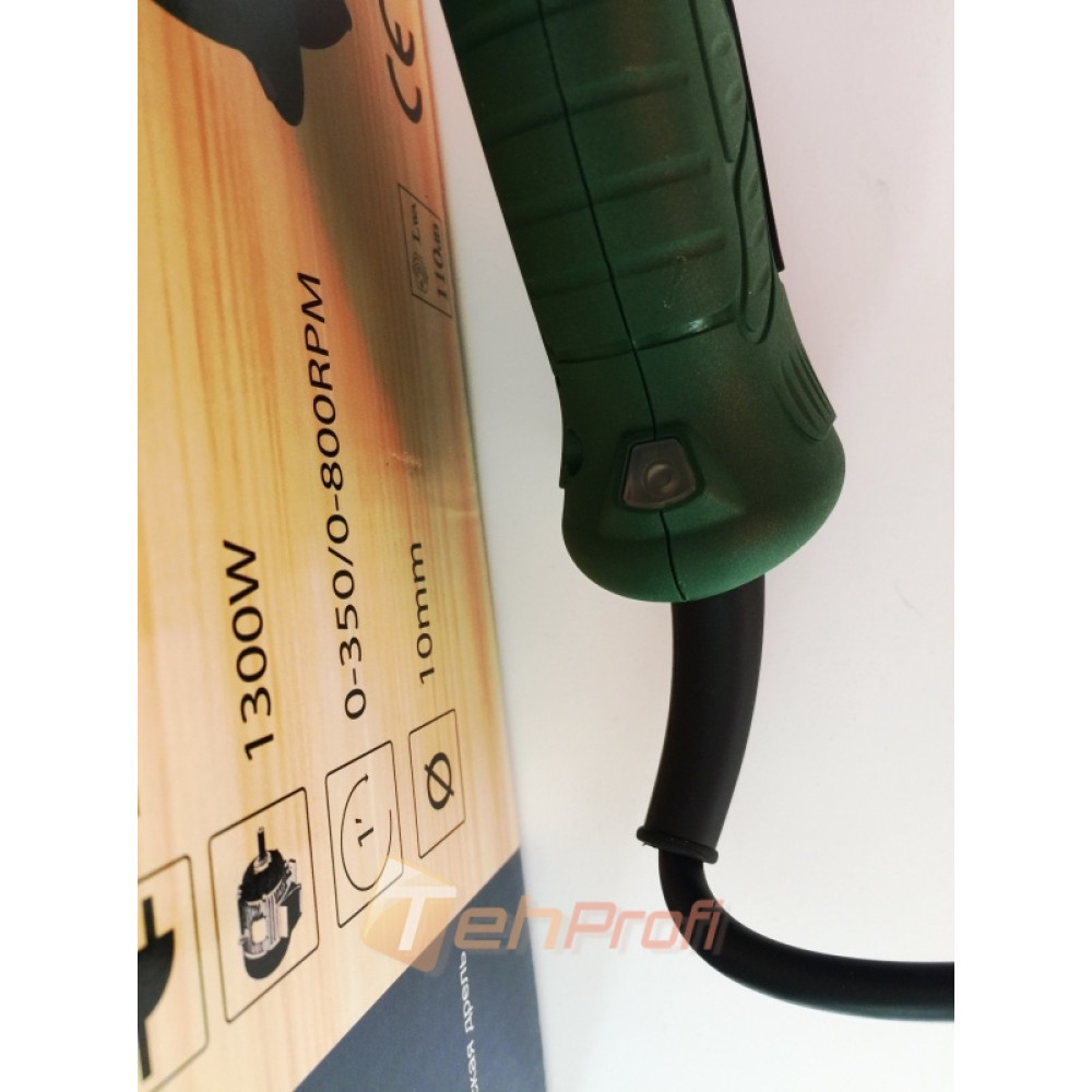 Шуруповерт Мережевий 2 швидкості CRAFT-TEC PXSD-107 1300Вт + підсвітка