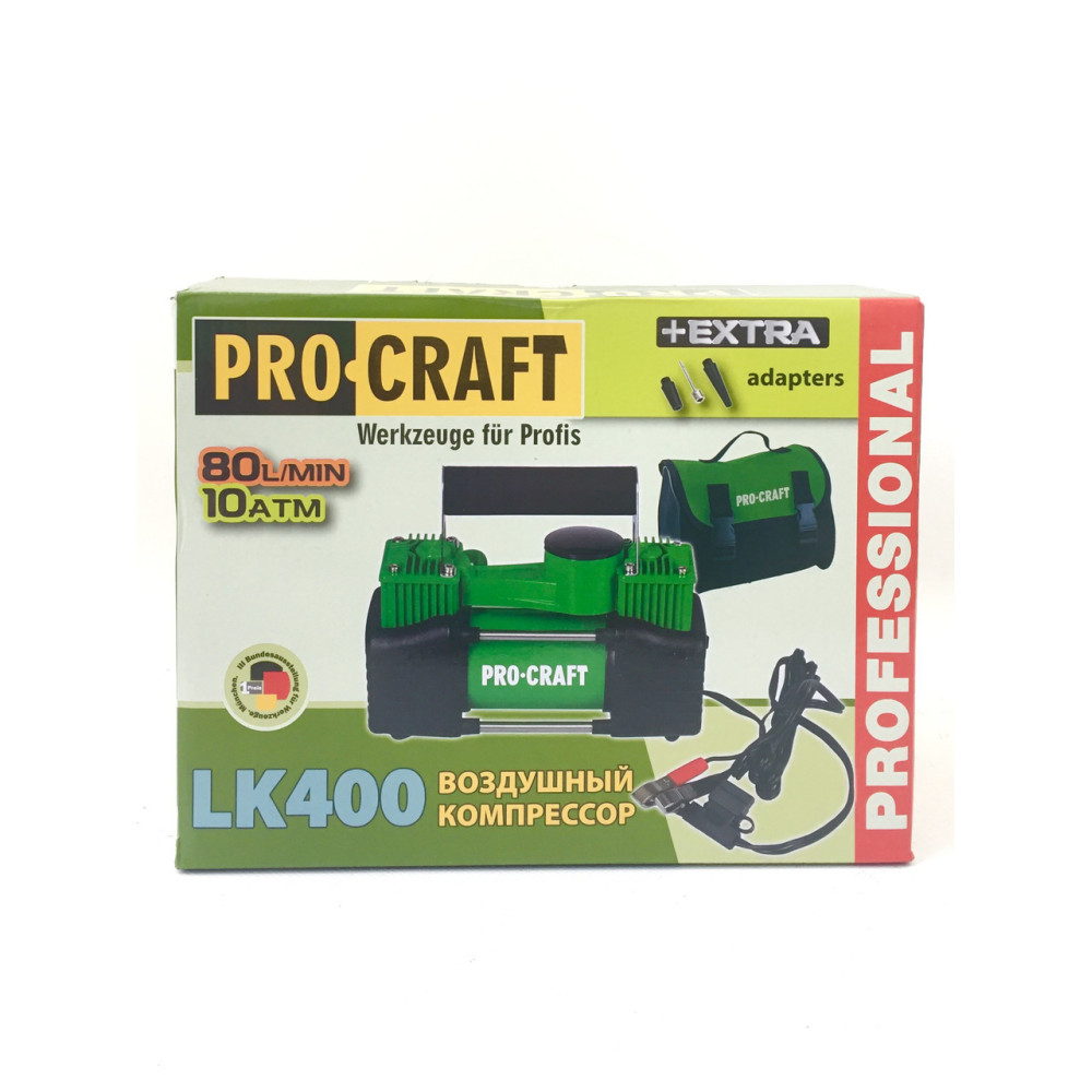 Компресор автомобільний Procraft LK400