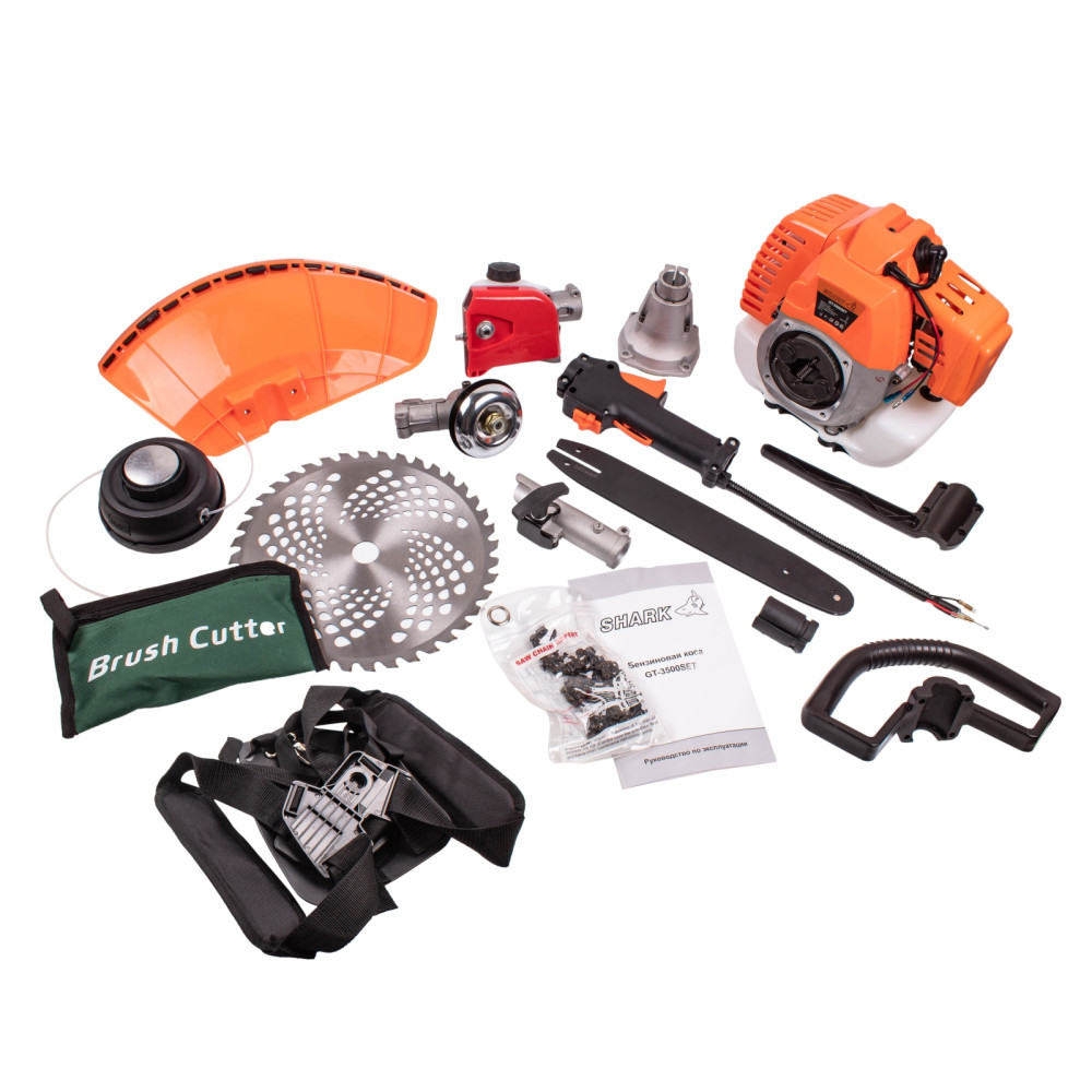 Бензокоса Shark GT-3500 Set (3 в 1)