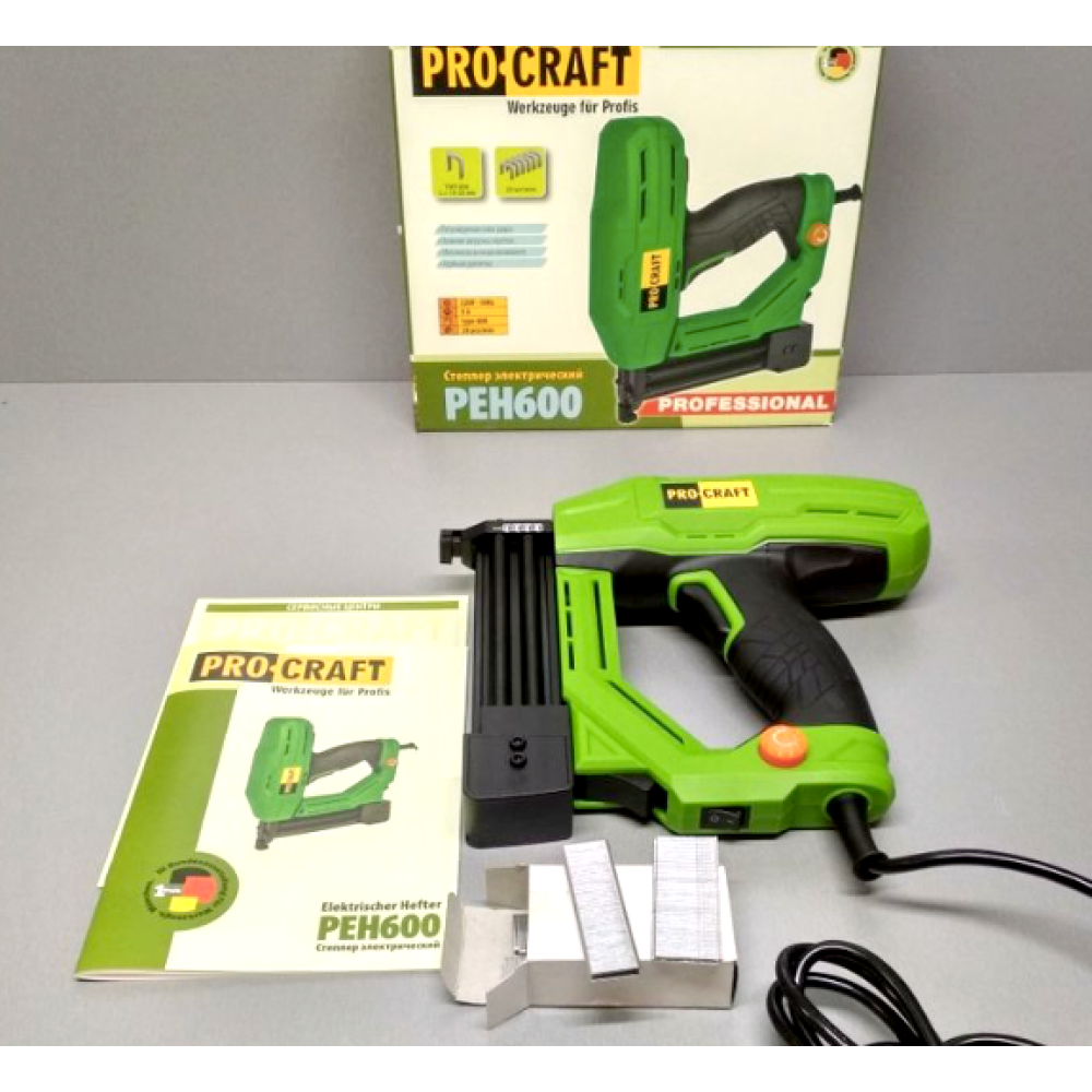 Степлер електричний Procraft PEH-600