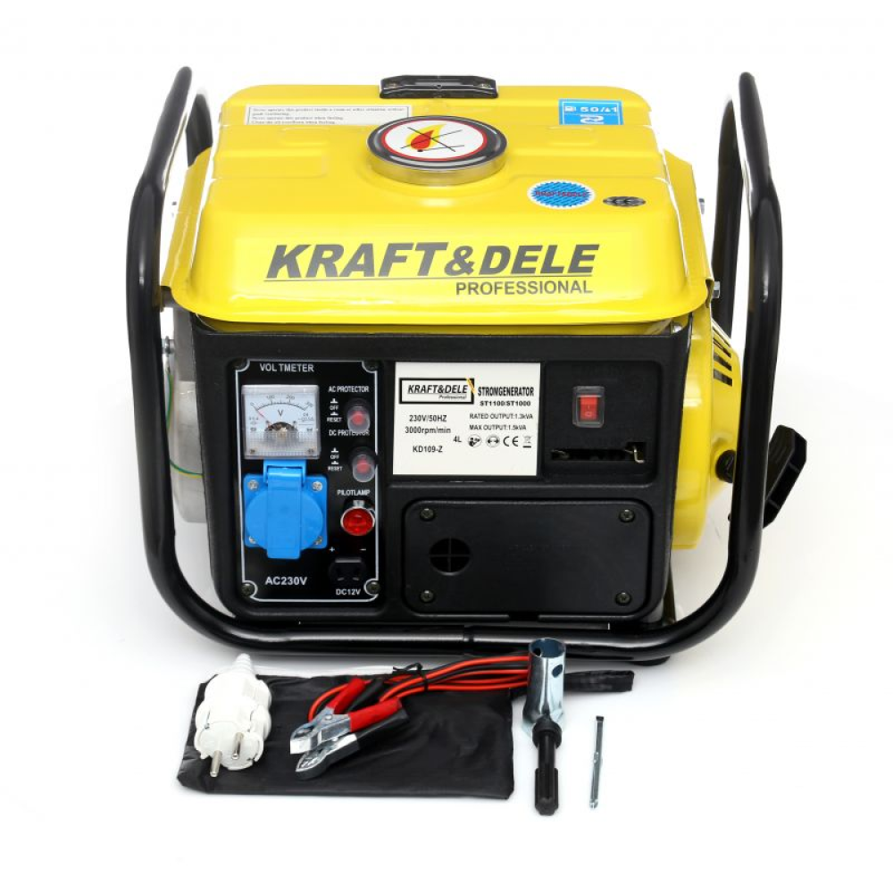 Генератор бензиновий Kraftdele KD-109z (1200Вт)