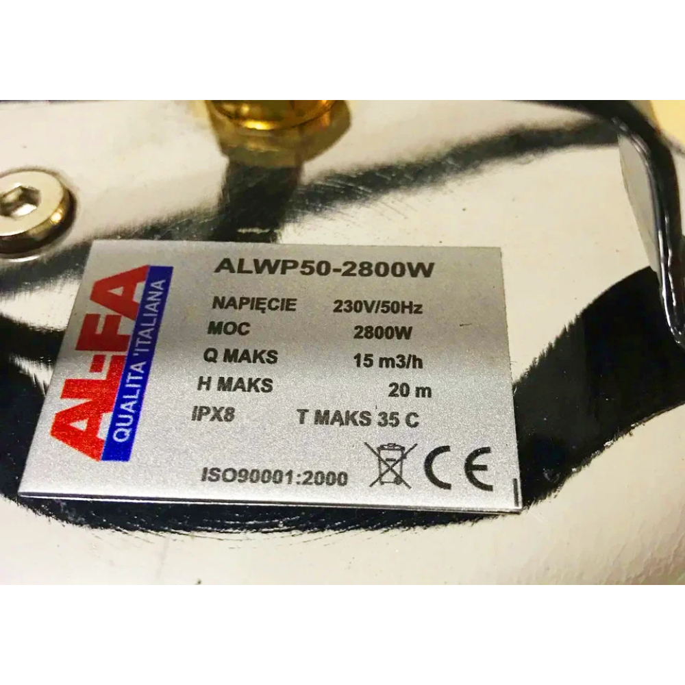 Насос дренажно-фекальний AL-FA ALWP50