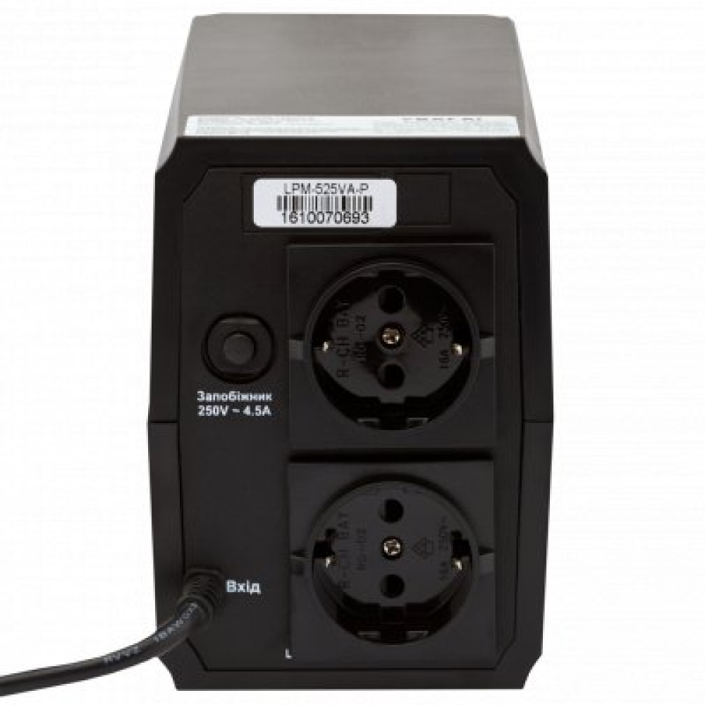 Лінійно-інтерактивний ДБЖ Logic Power LPM-525VA-P (367Вт)