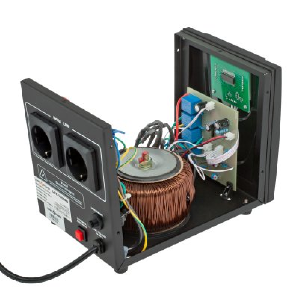 Стабілізатор напруги Logic Power LPT-2500RD BLACK (1750W)