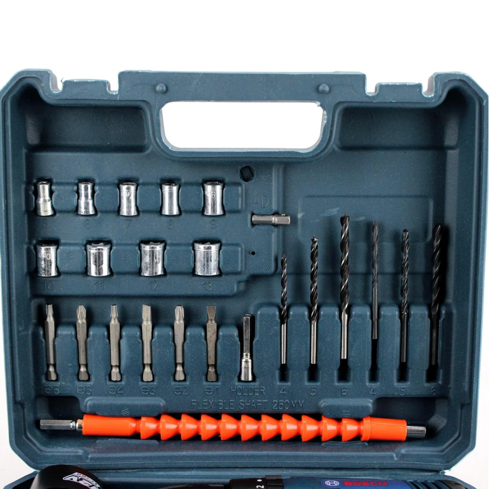 Шуруповерт ударний BOSCH TSR18-2LI (12V 3,0AH) з набором
