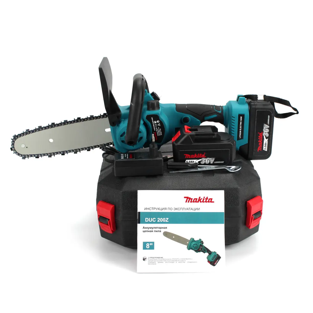 Пила міні ланцюгова акумуляторна Makita DUC 200Z (Безщіткова, 36В/5А)