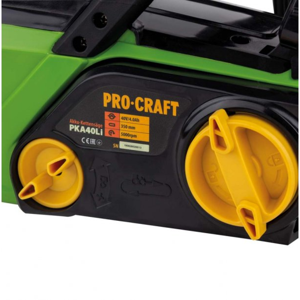 Пила ланцюгова акумуляторна Procraft PKA - 40Li