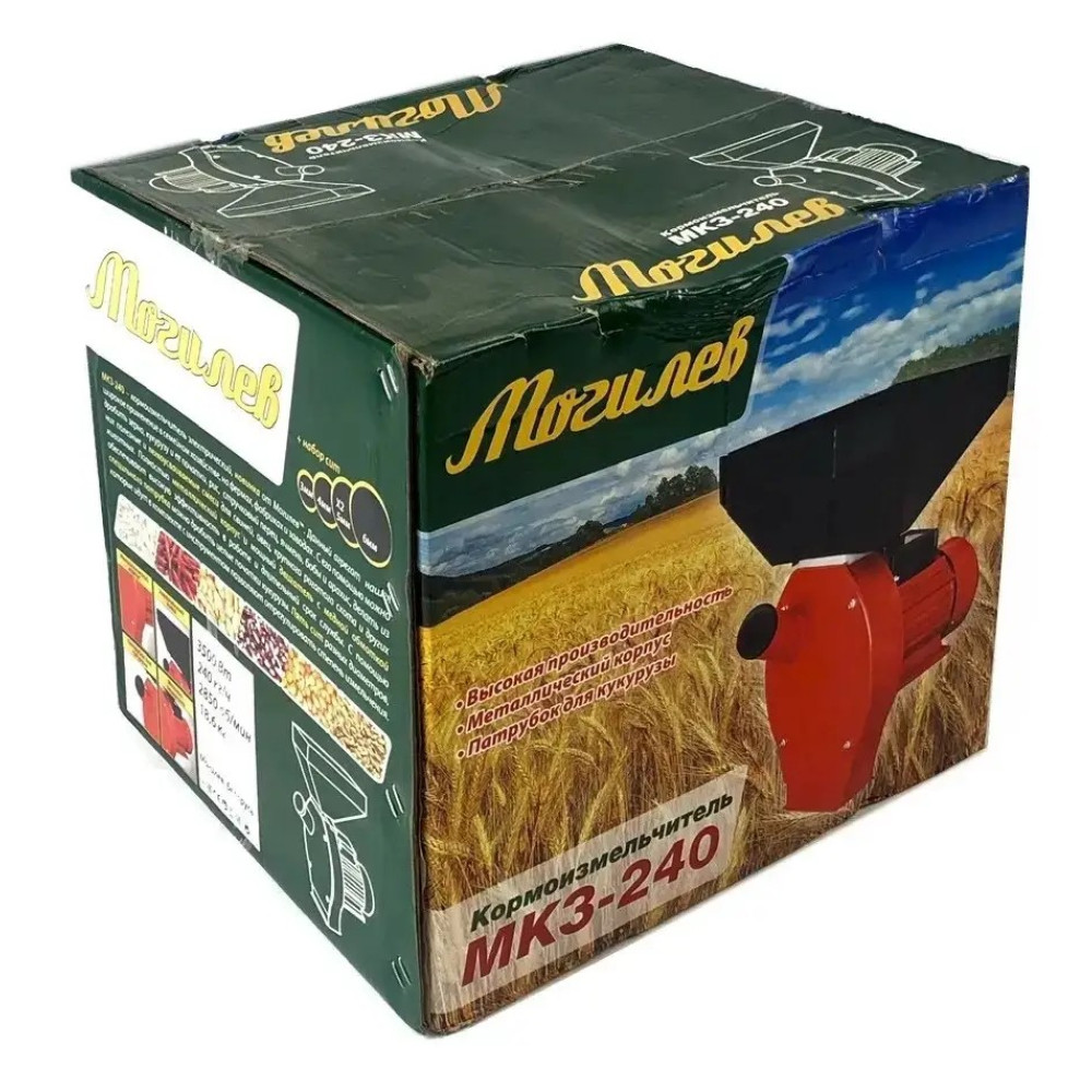 Зерноподрібнювач Могильов MKЗ 240 (3500Вт, 5 сит)