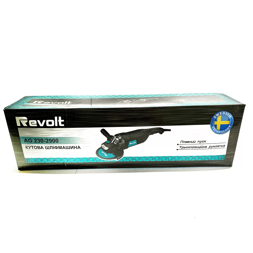 Шлифмашина угловая Revolt AG 230-2900