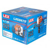 Бензобур LEX LXGD670 + 3 бурових коронки та подовжувачем