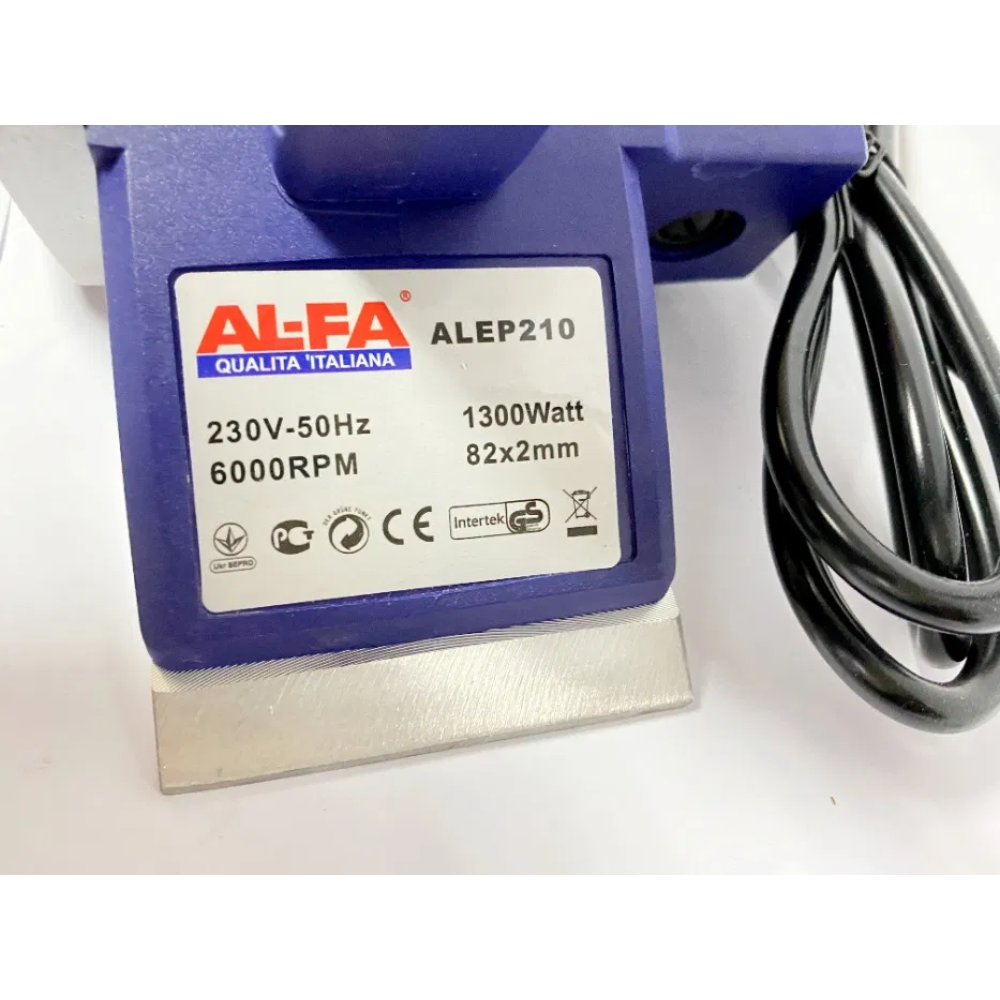 Рубанок електричний AL-FA ALEP210