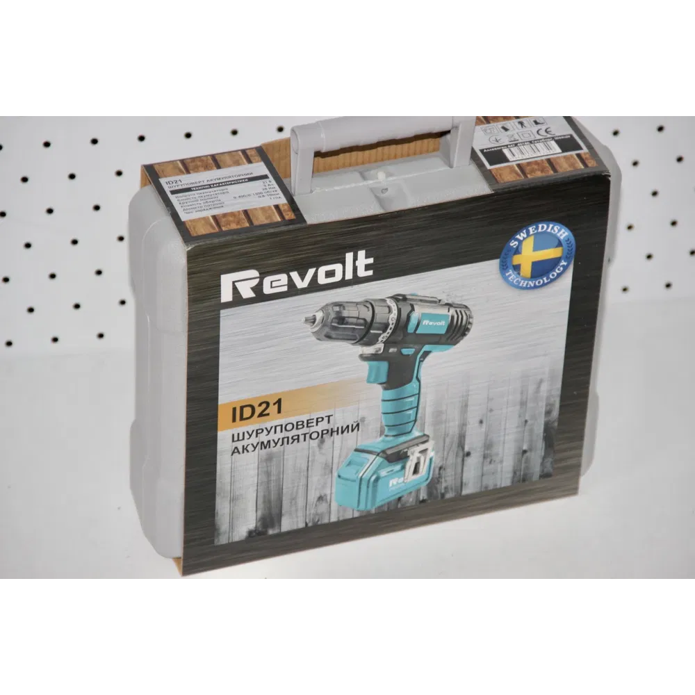 Шуруповерт акумуляторний Revolt ID21