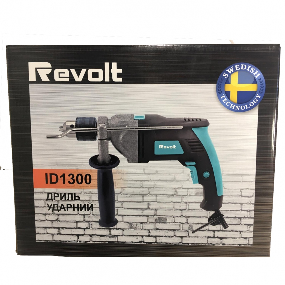 Дриль електричний ударний Revolt ID1300