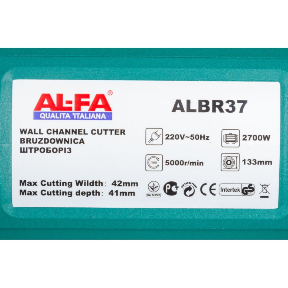 Штроборіз AL-FA ALBR37