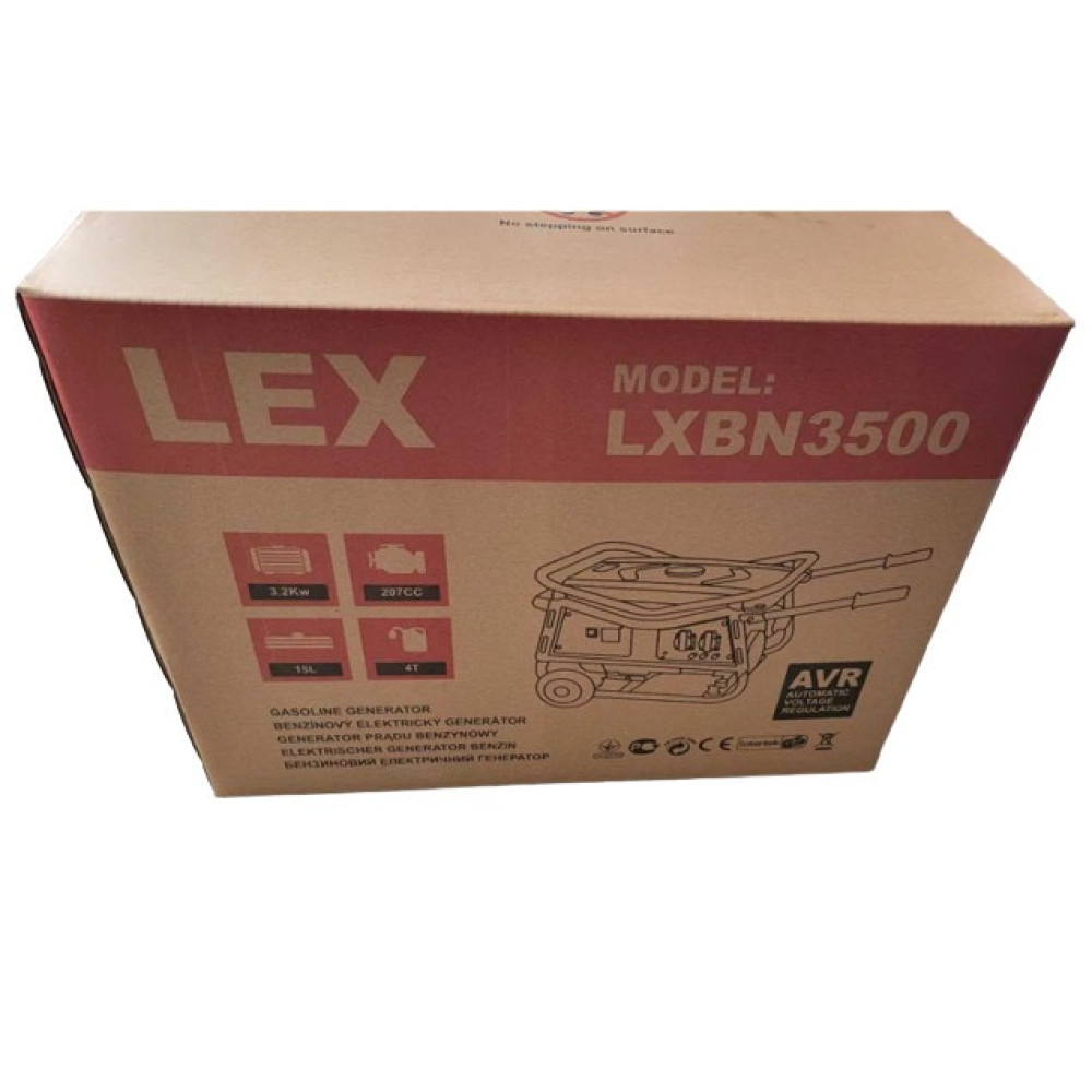 Генератор бензиновый LEX LXBN3500 3.2Kw