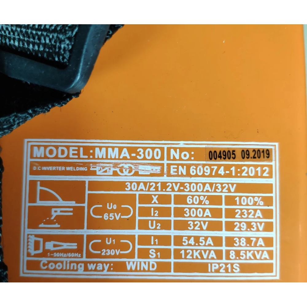 Зварювальний інвертор Плазма ММА-300