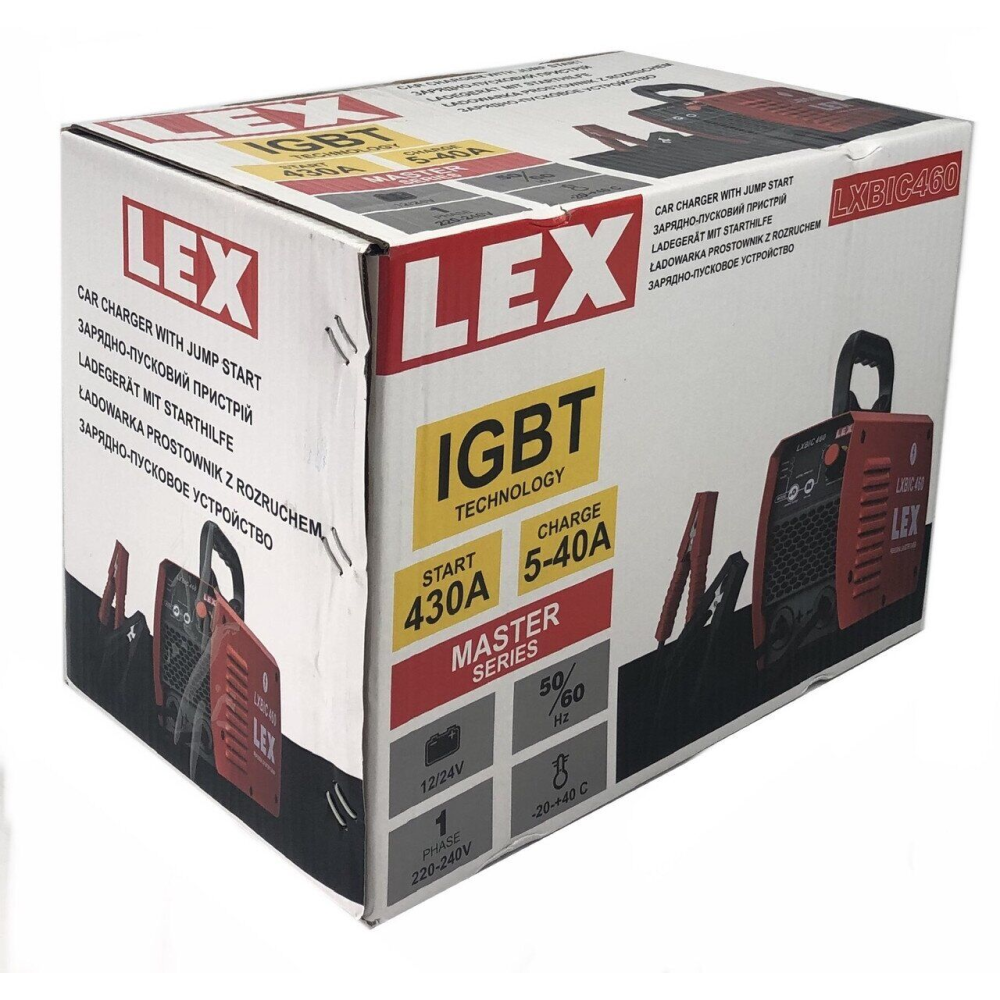 Пускозарядний пристрій LEX LXBIC460 (460А)