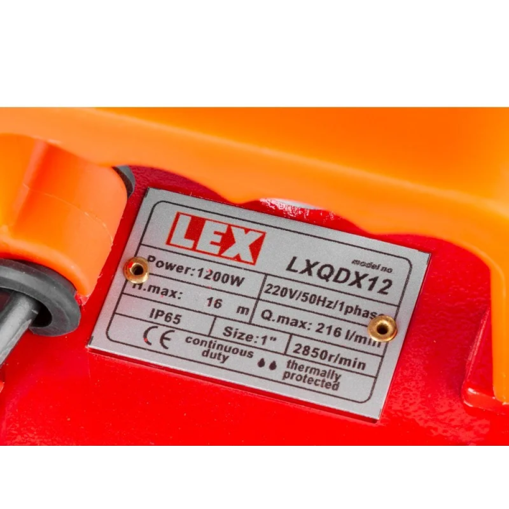 Насос дренажний LEX LXQDX12