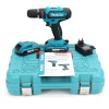 Шуруповерт ударний Makita 550DWE (24В,5Ач) збільшений набір інструментів у кейсі